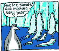 Ice sheets and glaciers are melting everywhere